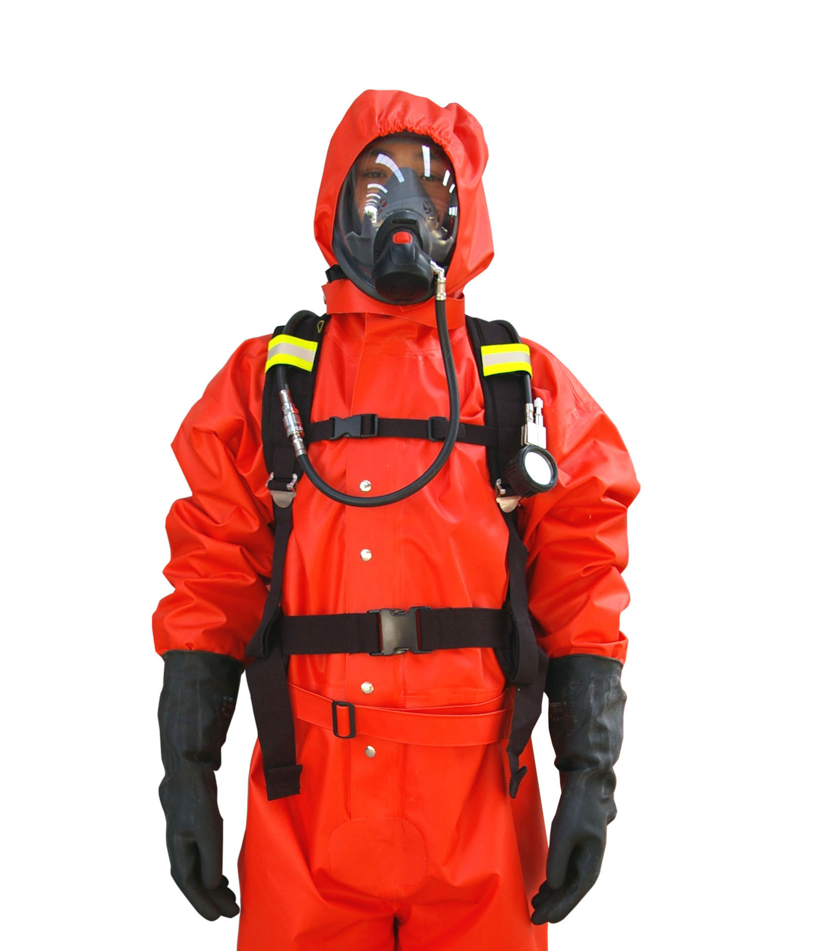 Semi Chemical Protective Suit, with SCBA - SHANGHAI FANGZHAN FIRE  TECHNOLOGY CO., LTD